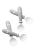 BabyBjoern Baby Spoon and Fork, 4 pcs, Gray...
