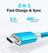 2pack 3.5ft Micro USB Cable Android Fast Charger Power Cord for Samsung S7/S6, Note 5/4, Galaxy J7 J3, Tablet Tab 3 4 S2 A 10.1 9.7 8.0 7.0 S 10.5...