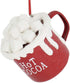 Hot Cocoa Cup With Marshmallows Ornament for Christmas...