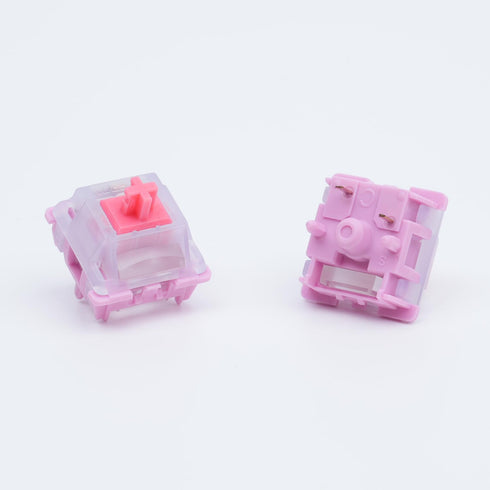 GATERON Weightlessness Keyboard Switches, Tactile RGB LED 5 pin Factory Pre-lubed 50gf Key Switches for MX Mechanical Keyboard(35pcs)...