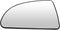 SCITOO Exterior Mirror Glass Driver Left Side Fit for 2005-2010 For CHEVROLET COBALT W/O HEATED Chrome Flat Replacement Side Mirror Glass RM10601-...