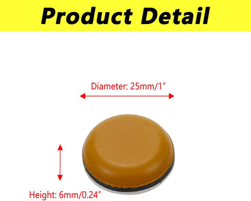 30Pcs Self Stick Slider Coffee Maker & Blender Table Slider Appliance Moving Pads 25mm Round...