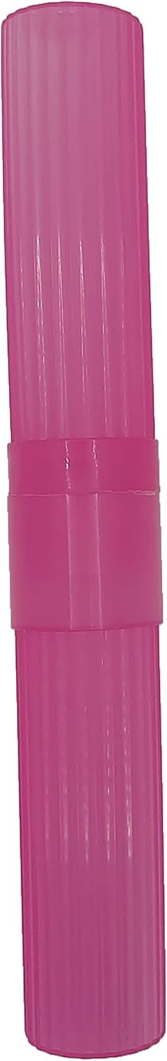 Toothbrush Holder (Pink) - Made in The USA. W/ventilation holes....
