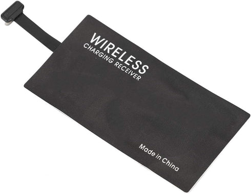 Type C Charging Receiver, Black Type C USB-C Wireless Charging Receiver Module for Smartphone wth Type C Interface, Compatible with All -Enabled W...