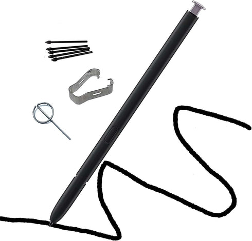 Galaxy S23 Ultra S Pen for Samsung Galaxy S23 Ultra 5G Stylus Pen S23 Ultra Touch S Pen Replacement Without Bluetooth Function (Lavender Purple) +...
