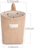 4 PCS Storage Basket,Wall Hanging Storage Bag,Small Hanging Baskets Wall,Hanging Pocket,Hanging Wall Storage,Wall Basket Storage,Baskets Hanging o...