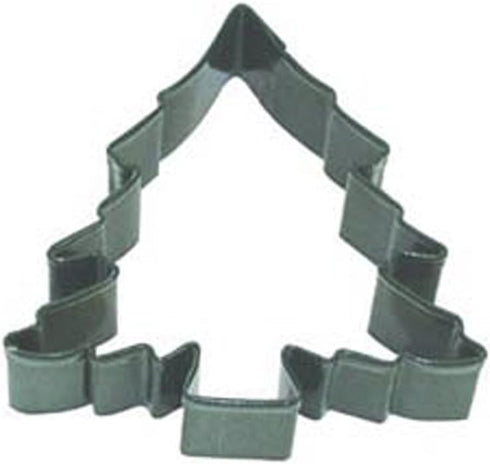 Dress My Cupcake DMC41CC110SET Christmas Tree Cookie Cutter, 3.5-Inch, Green, Set of 12...