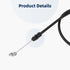 Ximoon 582598601 Drive Cable Suitable for Husqvarna Walk Behind Mower L221A LC221A, Repalcement for Husqvarna Self Propel Cable Lawn Mower Parts A...