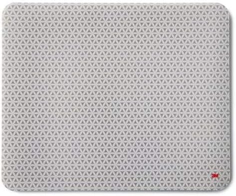 3M MP200PS Precise Mouse Pad, Nonskid Repositionable Adhesive Back, 8 1/2 x 7, Gray/Bitmap...