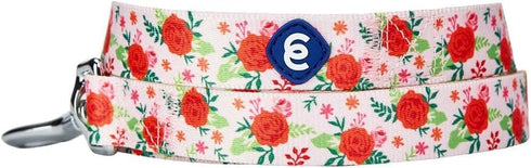 Blueberry Pet Essentials Spring Scent Inspired Garden Floral Dog Leash in Baby Pink, 5 ft x 5/8", Small, Leashes for Dogs...