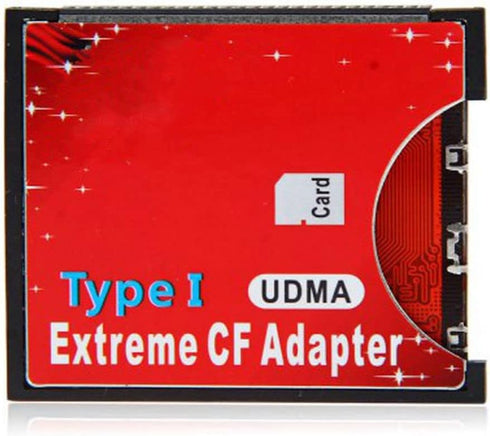 chenyang SD SDHC SDXC to CF Compact Flash Memory Card Adapter Reader Type I 16/32/64/128GB CF to SD Card Converter...