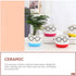 Indoor Planters 2pcs Planter Pot Eyeglasses Design Flower Pot Ceramic Nursery Floweprot Root Control Flower Container for Office Windowsill Outdoo...
