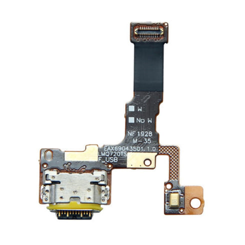 USB Charging Port Flex Cable with Microphone Mic for LG Stylo 5 Q720 Q720PS Q720TS Q720CS Q720VS Q720MS Charger Connector Dock Plug Repair...