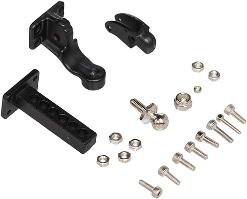 kingsea Metal Hitch Trailer Hook Link Component Trailer Hitch Receiver Compatible with TRX4 Axial SCX10 1/10 RC Crawler Trailer Hook Tow Hitch Tow...