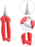 Pruning Shears Steel Tree Trimmer Garden Secateurs for Tree Branch Hedge Fruits Vegetables Plants...