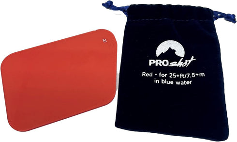 Red Filter 3 Pack for Underwater Photography - Compatible Only with The ProShot Dive Waterproof Case. Red Filter, Magenta Filter, and Pink Filter ...