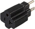 (2PACK) Nema 15 Amp to 20 Amp Plug Adapter ETL Listed NEMA 5-15P to 5-15/20R (Comb 20Amp T Blade) 15 Amp Household Plug to 20 Amp T-Blade AC Power...