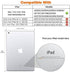 Moko Case for iPad 10.2 iPad 9th Generation 2021/ iPad 8th Generation 2020/ iPad 7th Generation 2019, Slim Stand Hard Back Shell Smart Cover Case ...