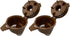 Brown Single Serve Ground coffee Brew Basket Filter compatible with Hamilton FlexBrew Coffee Maker Model 49974 49975 49976 49979 49957 49954 49947...