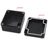 LeMotech Electrical Box ABS Plastic Project Box IP65 Waterproof Junction Box Project Case Universal Enclosure for Electronics Black 2.48x 2.28x 1....