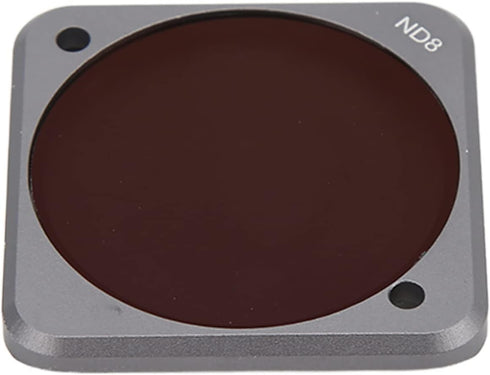 Camera Lens Filter Set, Multi Coated Lens Neutral Density ND Lens Filters Replacement, ND4/ND8/ND16/ND32/ND64, for DJI Action 2(ND8)...