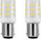 1076 1142 1004 90 LED Light Bulbs BA15D Double Contact Bayonet Base for Marine Navigation Anchor Stern Lights RV Camper Trailer Motorhome 10-40VDC...