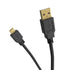 Cmple - Micro USB Cable 1.5ft Male to Male Micro USB Charging Cable Data Sync USB to USB Cable for Android Phone, Laptop, PC, Tablet, Car GPS, Pow...