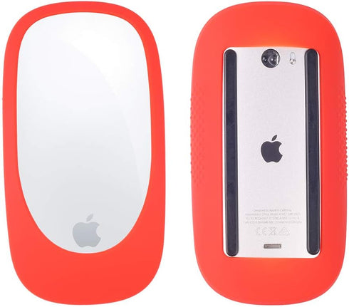 Silicone Cover for Magic Mouse 1/2 Protective Silicone Case Compatible with Apple Magic Mouse Ultra Thin Anti-slip Cover (pink)...