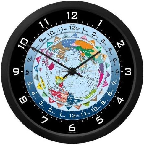 World Time Clock - 10 Inch...