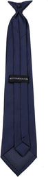 BUYYOURTIES Mens XL Extra Long Tall Man Solid Color Clip On Easy to Remove Clip Necktie Ties...