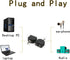 3.5mm Headphone Y Splitter, Gold Plated 3.5mm 1/8 inch Male to Dual Female Stereo Jack Adapter Converter,3-Pack......
