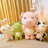 Julie Wang 20Pairs 12MM Sew On Eyes for Amigurumi Stuffed Plush Doll Glass Dragon Lizard Frog Animal Toys Domed Buttons Crafts DIY 0.47inches...