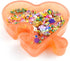 Silicone Assembled Storage Box Resin Casting Molds, Round Square Heart Shaped Jewelry Snack Storage Box Silicone Moulds, Crystal Epoxy and DIY Pol...