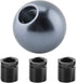 Fydun Car Shift Knob Adapter Kit Universal Manual Gear Shifter Lever Round Ball Shape ()...