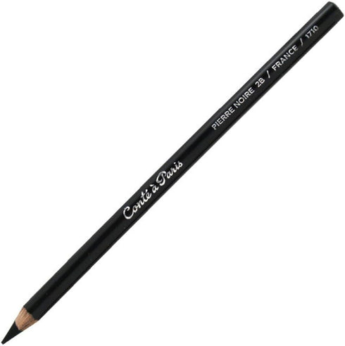 Conte Pencil 1710-2B Soft Black pencil...