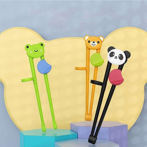 Cartoon Panda Animal Chopsticks Practice Helper, Reusable Eating Training Tools, Cute Tableware Learn Tools Kitchen Utensils and Gadgets Dining an...