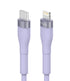 Ringke USB C to Lightning Charger Cable (2M / 6.56 FT) for High Speed Data Transfer, Fast Charging Pastel Cord Compatible with iPhone, iPad, and A...