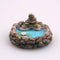 Round Lotus Pond Fairy Garden Miniature Pond Ornaments Accessories for Miniature Garden Accessories, Home Micro Landscape Decoration Garden Sculpt...