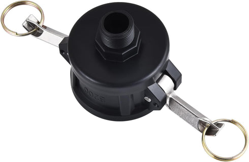 330 275 Gallon IBC Tote Tank Adapter Fittings 2" Cam Lock x Garden Hose Food Garden for Water Tank...