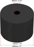 PATIKIL Multi Purpose Rubber Spacer, 4 Pcs 2"OD 0.3"ID 1.6"Thick Neoprene Round Anti-Vibration Isolation Pads Isolator Rubber Bushings Spacer Wash...