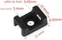 30Pcs Black 9mm Cable Tie Mount Base Saddle Type Wire Holder...