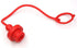 3/8 Hydraulic Coupler Dust Cap,ISO A Pioneer Style Male Female Hydraulic Quick Disconnects Port Plug Covers Fittings,Red Cap with Retention Ring K...