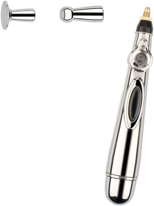 Electronic Meridian Acupuncture Pen - Acupressure Meridian Energy Massage Pen with Multiple Treatment Tips...