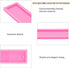 4 Pack Rectangle DIY Resin Mold Keychain Silicone Molds DIY Epoxy Resin Casting Mold DIY Keychain Jewelry Craft...