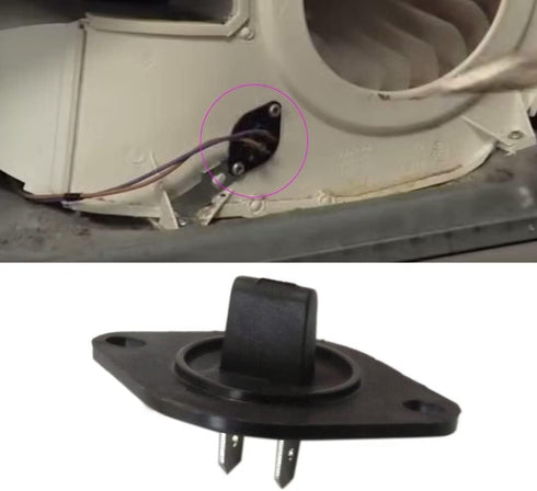 134587700 Dryer Control Thermistor Replacement - Exact Fit for Frigidaire Kenmore Electrolux dryer - Replaces 1156925 134216500 AP3866842