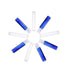 350 ul Vial Insert, 6x31 mm Glass, Flat Base, 100pcs/pk...