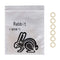 Angzhili 10 Bag Dental Orthodontic Rubber Bands,Elastic Rubber Bands,Orthodontic Supply 3.5 Oz (3/16")...