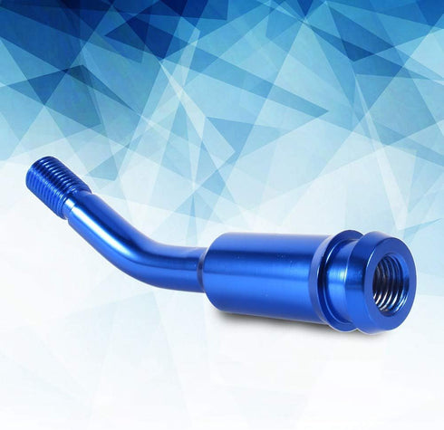 KIMISS Shift Knob Extender, 5 inch Car Shift Knob Extender Bending Gear Shifter Lever Extension for T4 1990-2003 Blue...