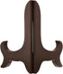 uxcell 2pcs 4" Easel Plate Holder, Wooden Folding Display Stand Brown for Decorative Picture Frame...