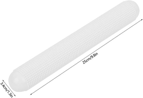 Plastic Non-stick Rolling Pin Fondant Cake Dough Roller No Handle Rolling Kit for Baking Kitchen Tool Rolling Pins...